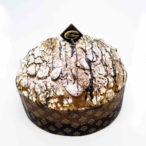 Panettone Mandorlato con gocce di cioccolato